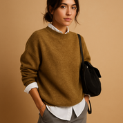 Isla Tailored Wool Knit Jumper