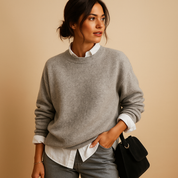 Isla Tailored Wool Knit Jumper